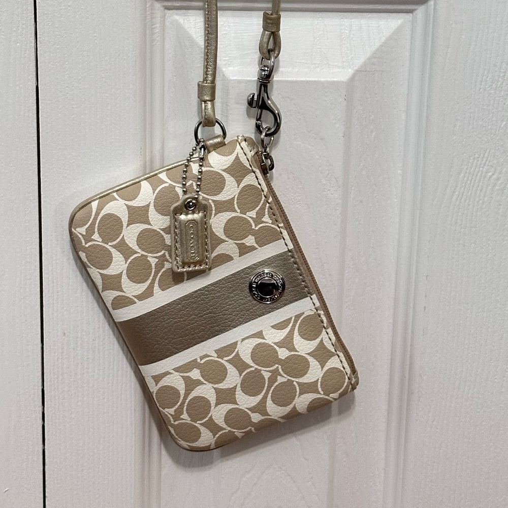 Coach wristlet